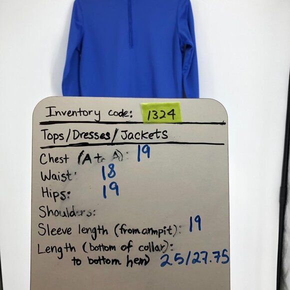 Nike ACG cobalt Blue Drifit Long Sleeve 1/4 zip baselayer shirt size  M - Picture 12 of 13